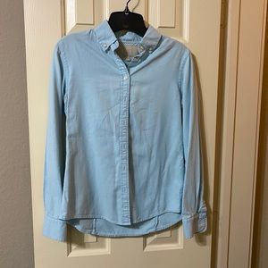 Light blue button up shirt by Banana Republic XS